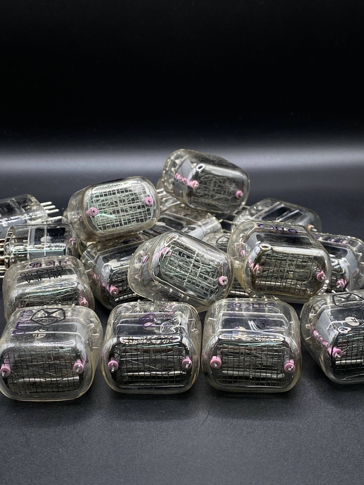Lot of 18 IN-15A IN-15B Nixie Indicator Tube USED
