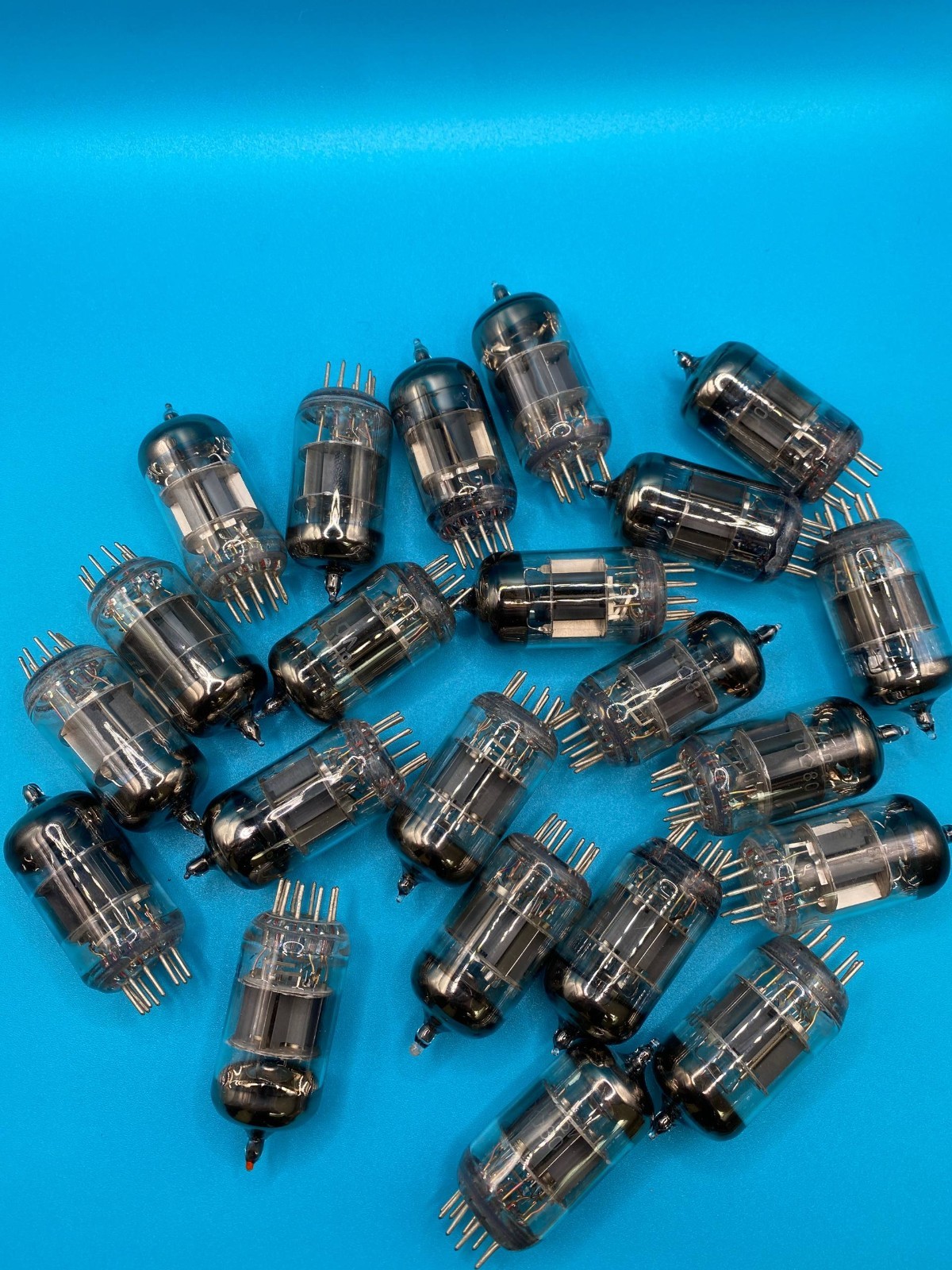 80PCS 6N1P-VI 6Н1П-ВИ Used Double Triode Vacuum Tubes