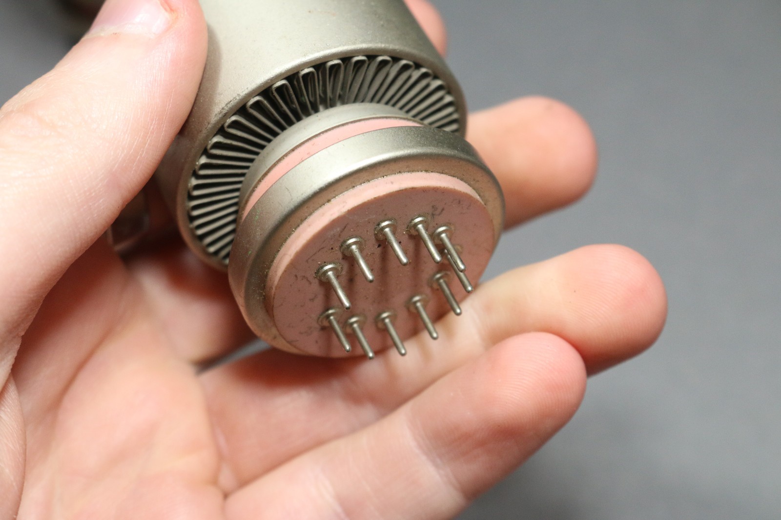 Pair Vintage Unbranded 8122 Vacuum Tube Transmitting No Markings Good Filaments