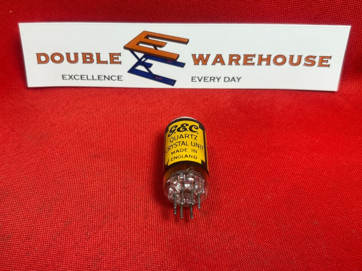 Vintage GEC Quartz Crystal Unit Vacuum Tube S.N. 196817 Type JCF/193