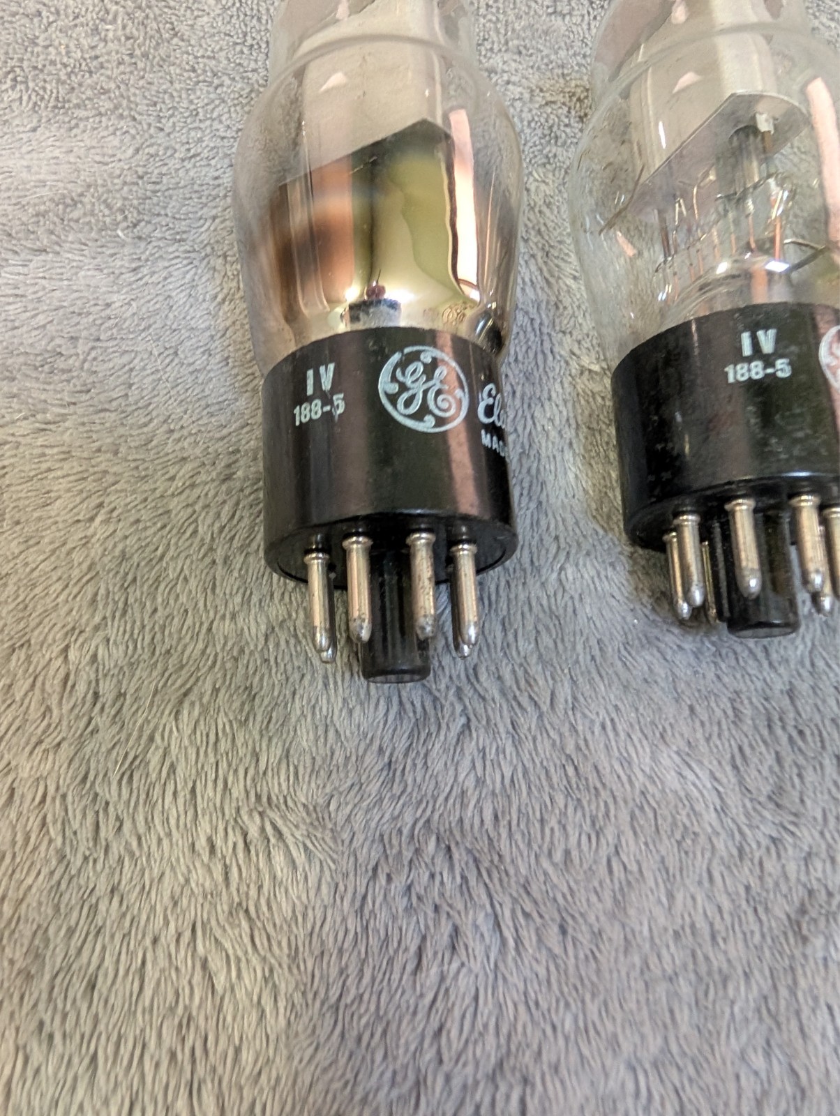 Matched Lot (3) GE Type 2050 IV VT-245 Vacuum Tubes Test Triplett 3444
