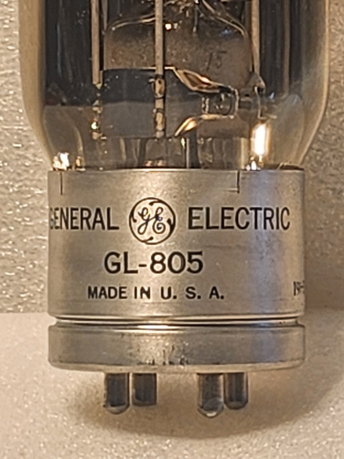 GENERAL ELECTRIC GL 805 USA OF OLD STOCK VINTAGE VALVES TUBES