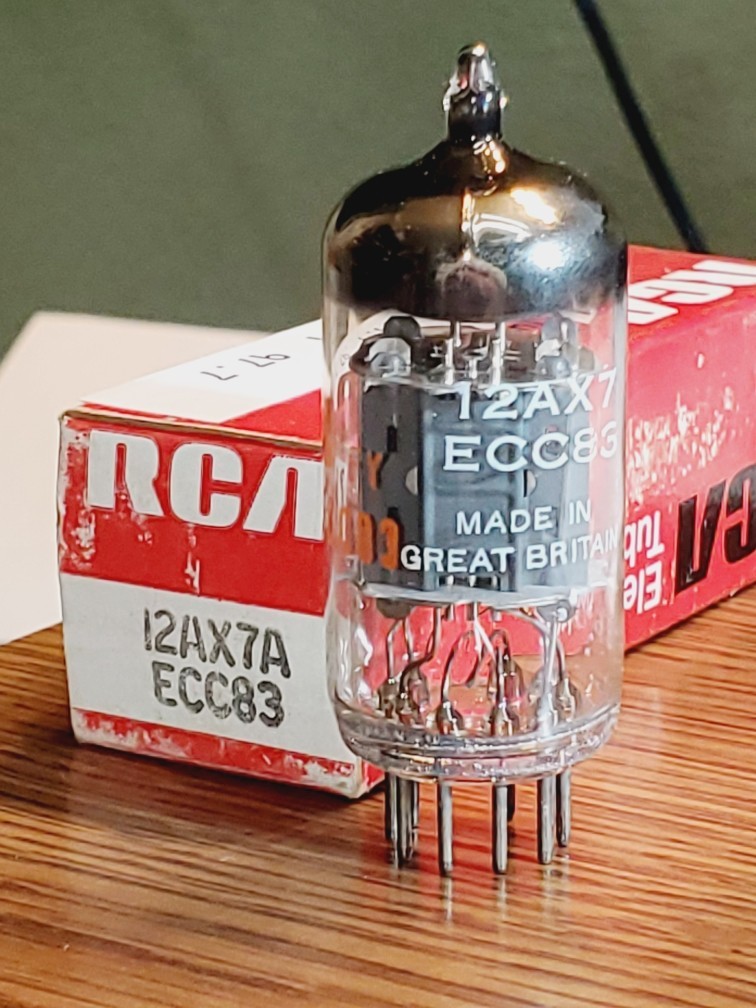 12AX7A/ECC83 “RCA” Mullard MaxiPreamp2/TV-7 Tested (1) tube lot
