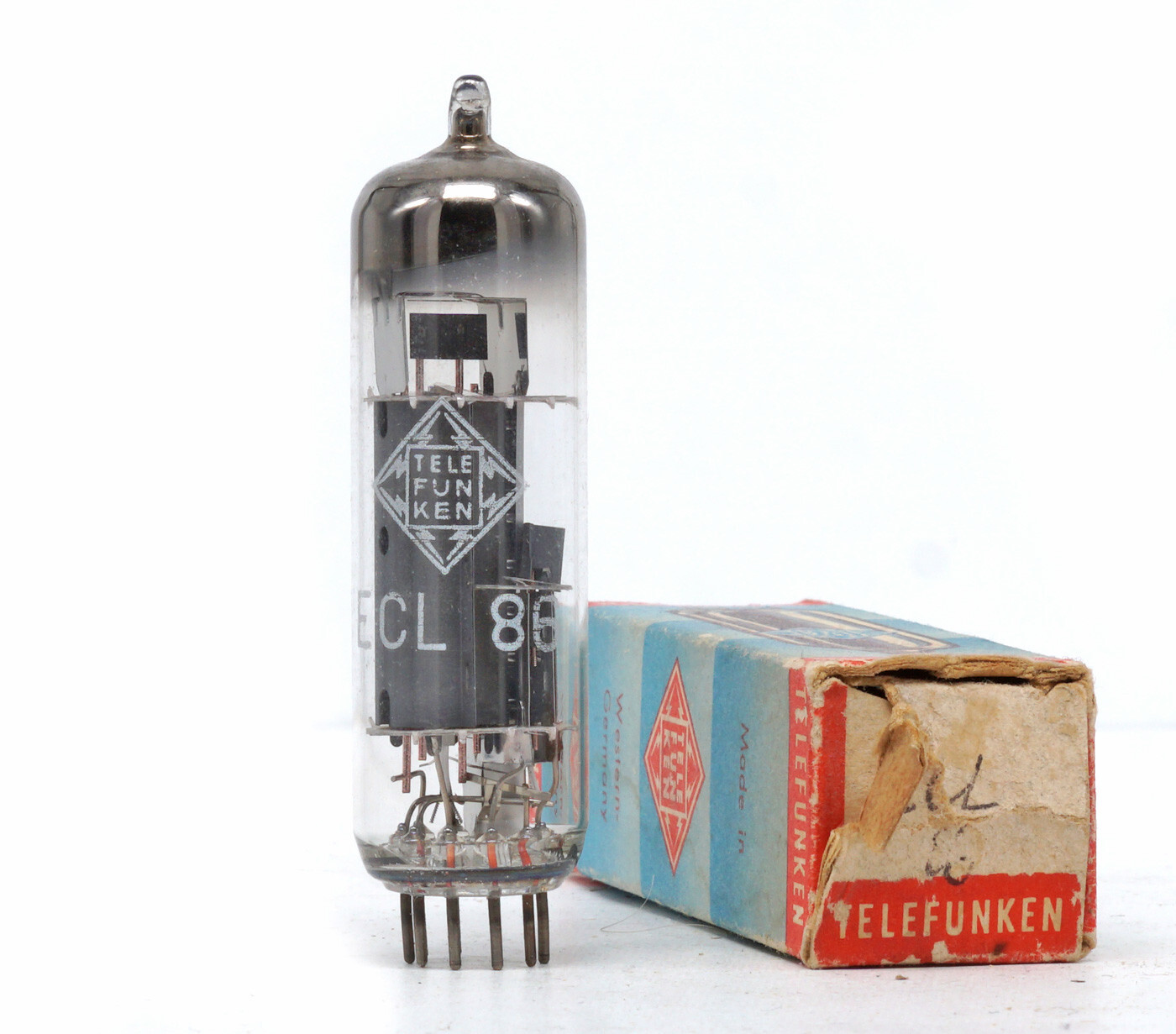 ECL86/6GW8 TELEFUNKEN NOS Electron Tube Lampe Röhre Valve 진공관 真空管 电子管 Valvula