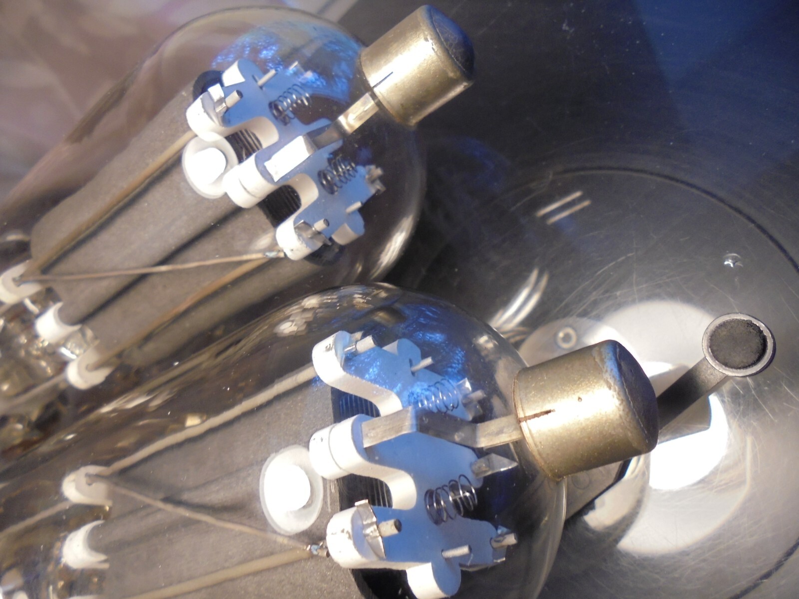 GENERAL ELECTRIC GL 805 USA PAIR OF OLD STOCK TESTED STRONG VINTAGE VALVES TUBES