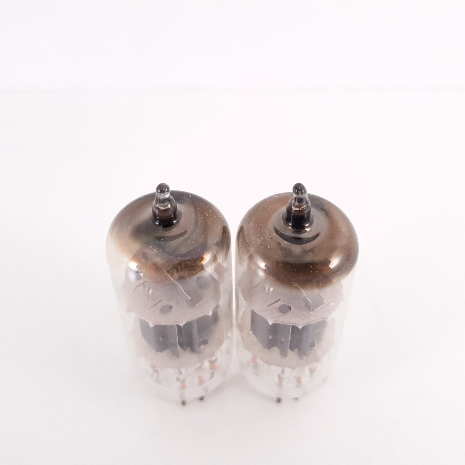 2 X ECF802 / 6JW8 PINNACLE TUBE. COPPER RODS. MATCHED PAIR. 11. CH114