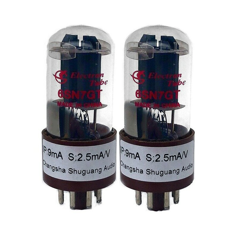 Shuguang 6SN7GT Vacuum Tube Electron Tube Replace For 6N8P-J 6H8C CV181-Z 6N8P-T