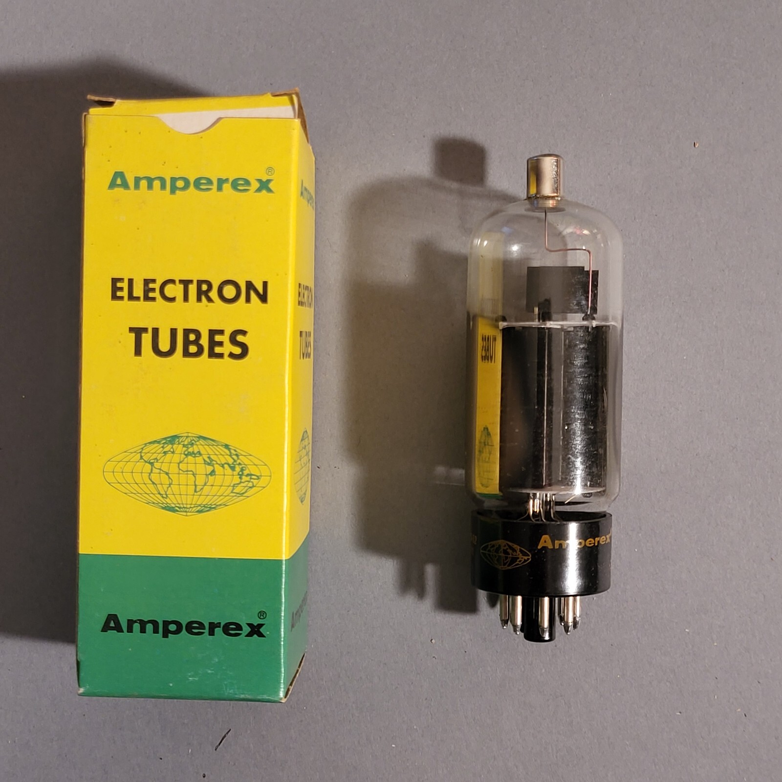 One – Amperex 6CB5A Tube – Tested Good Original packaging rare!