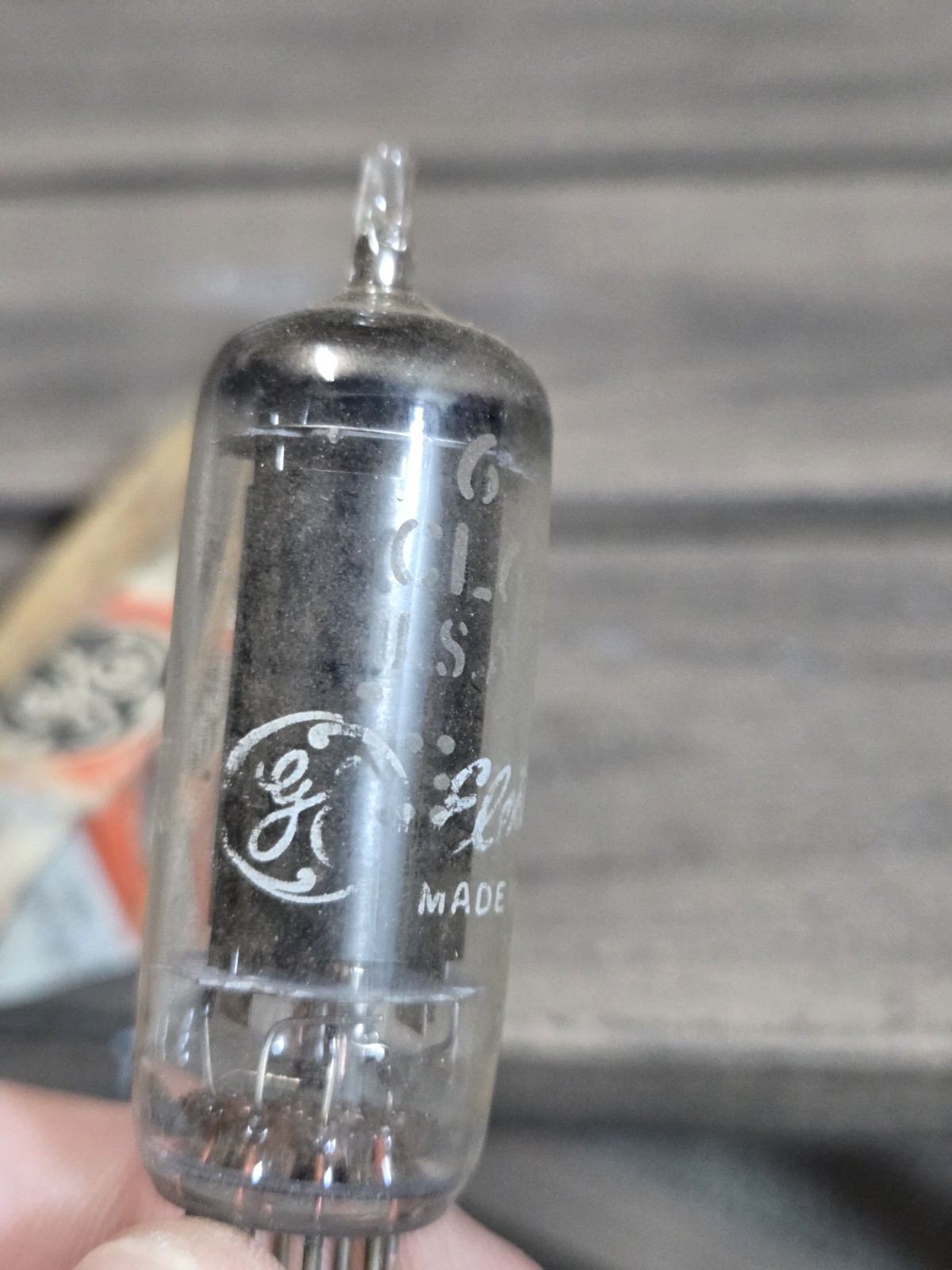 NOS RCA 6CL6 Vacuum Tube Tested 82%