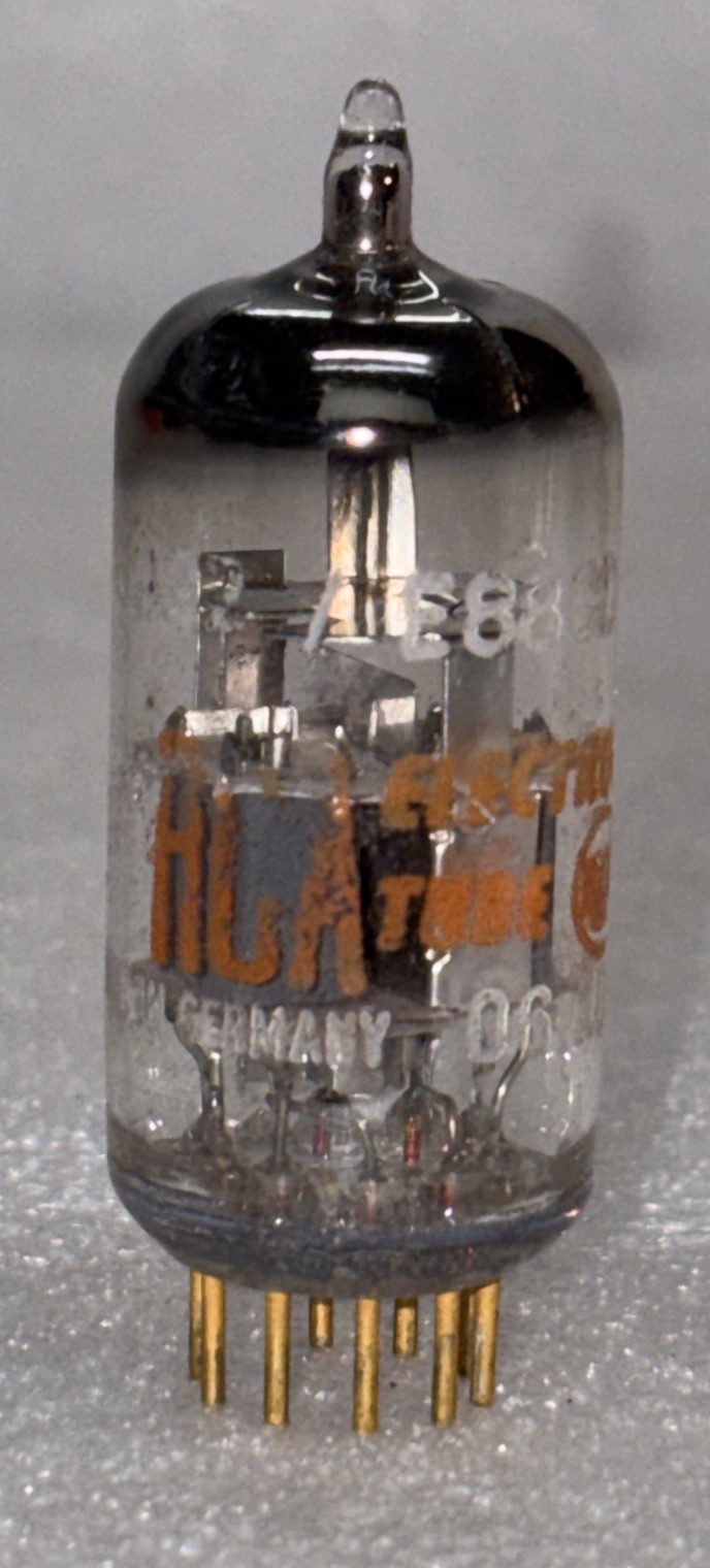 Siemens 6922 E88CC Gold Pin Vacuum Tube Amplitex Tested 102/96%