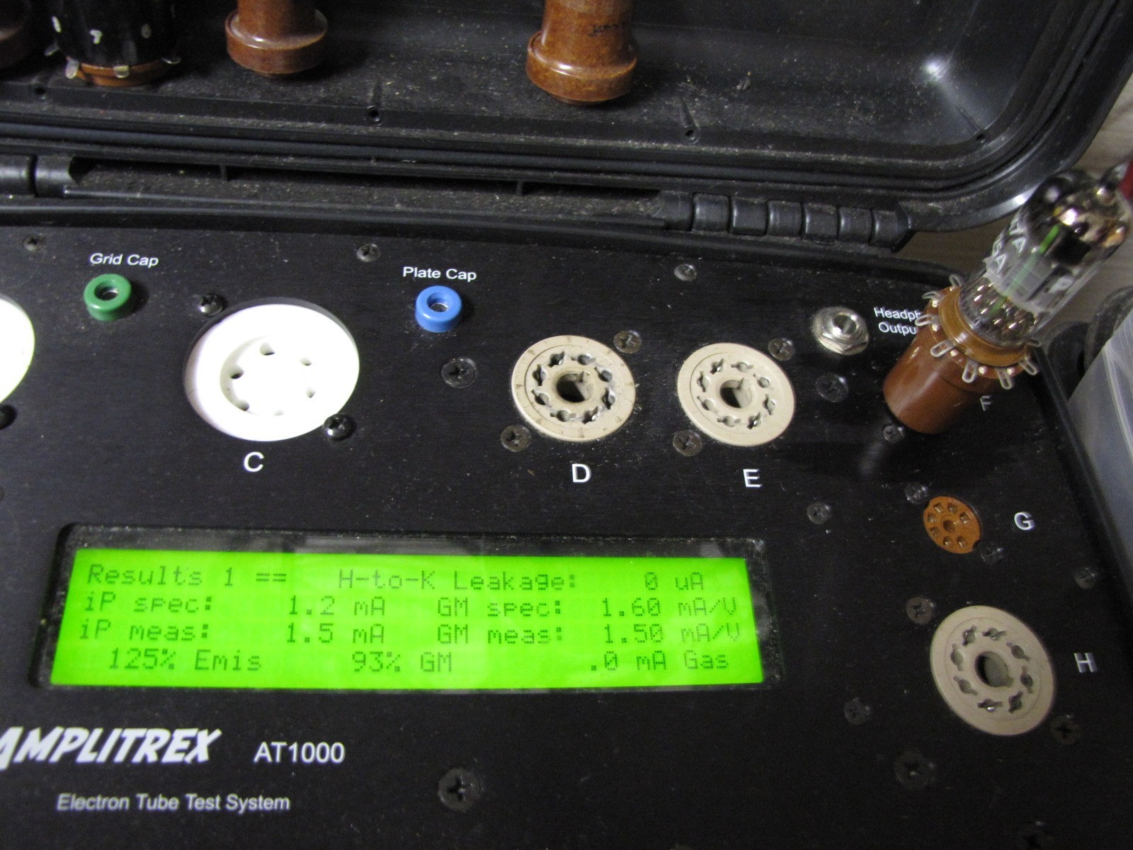 1975 Phillips / Mullard 6CA7 (quad) 7025 /12AX7 (three) MATCH SET !!!!!!
