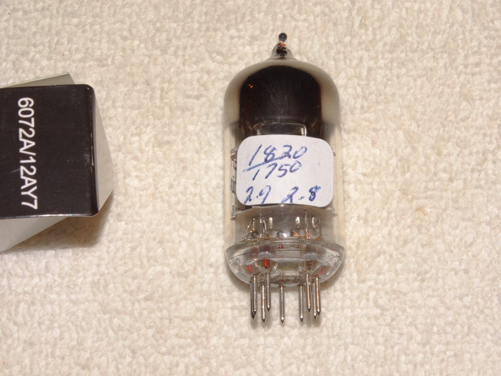 1 x 6072A(12AY7) Electro Harmonix Tube*NIB*Very Strong Testing*#11