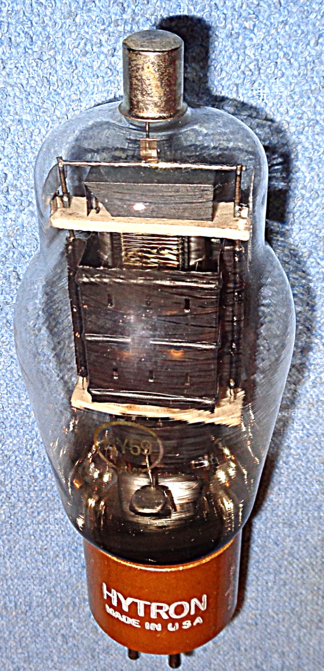 1 NOS Hytron HY69 Vacuum Tube 1951 Vintage 30-Watts for Audio or Transmitting