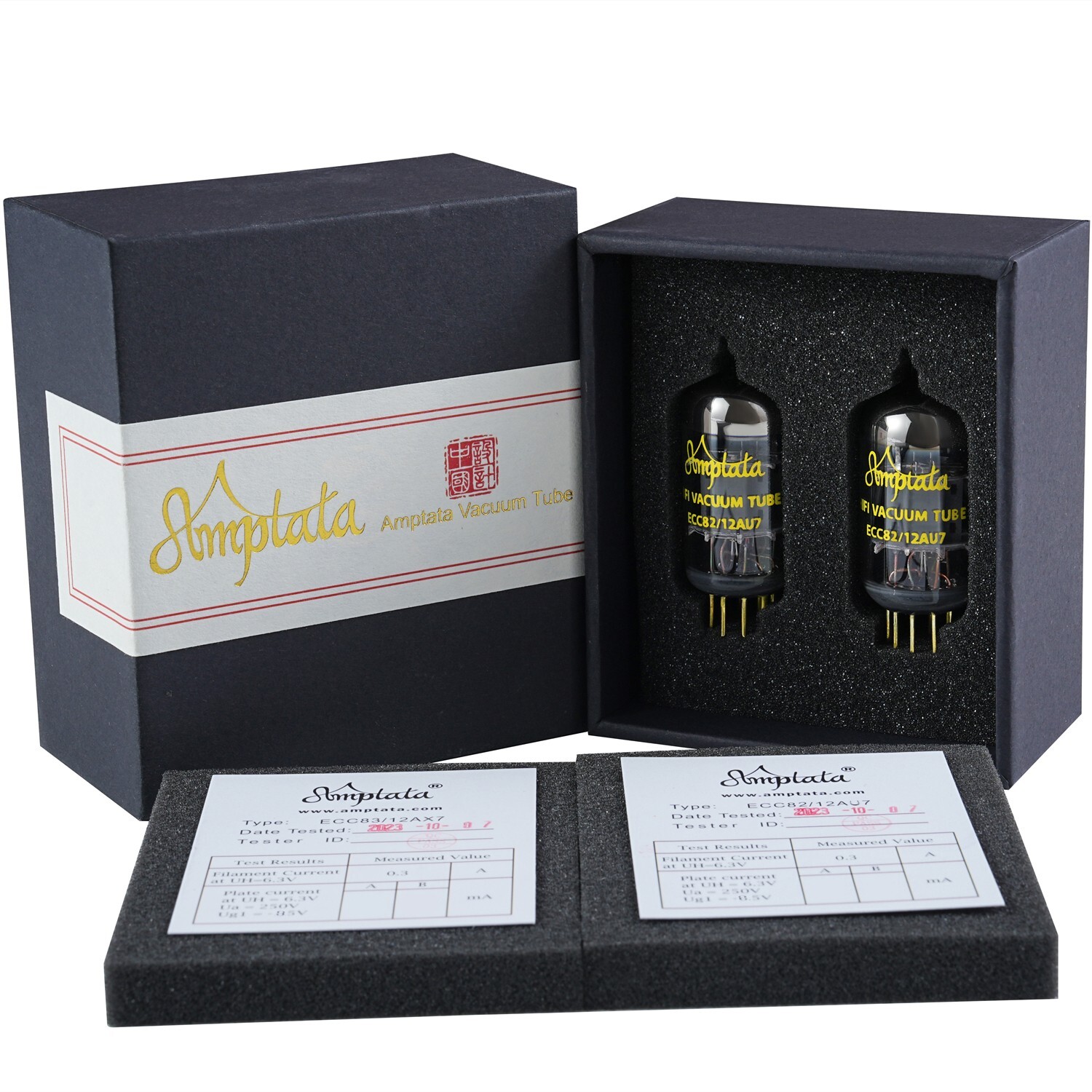 2 x Amptata HiFi 12AU7 ECC82 Premium Vacuum Tube Electron Valve Amplifier DIY