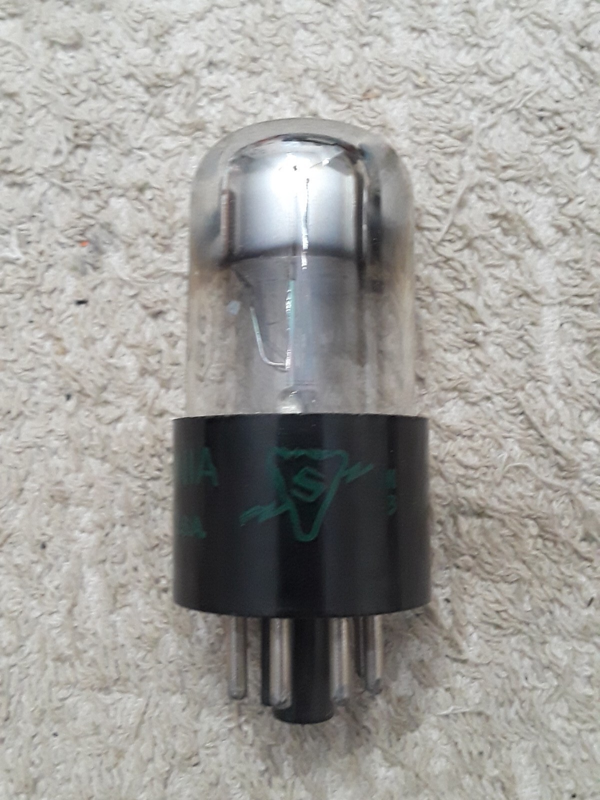 NOS Sylvania 6H6GT/G Vacuum tube – White Box – Tested