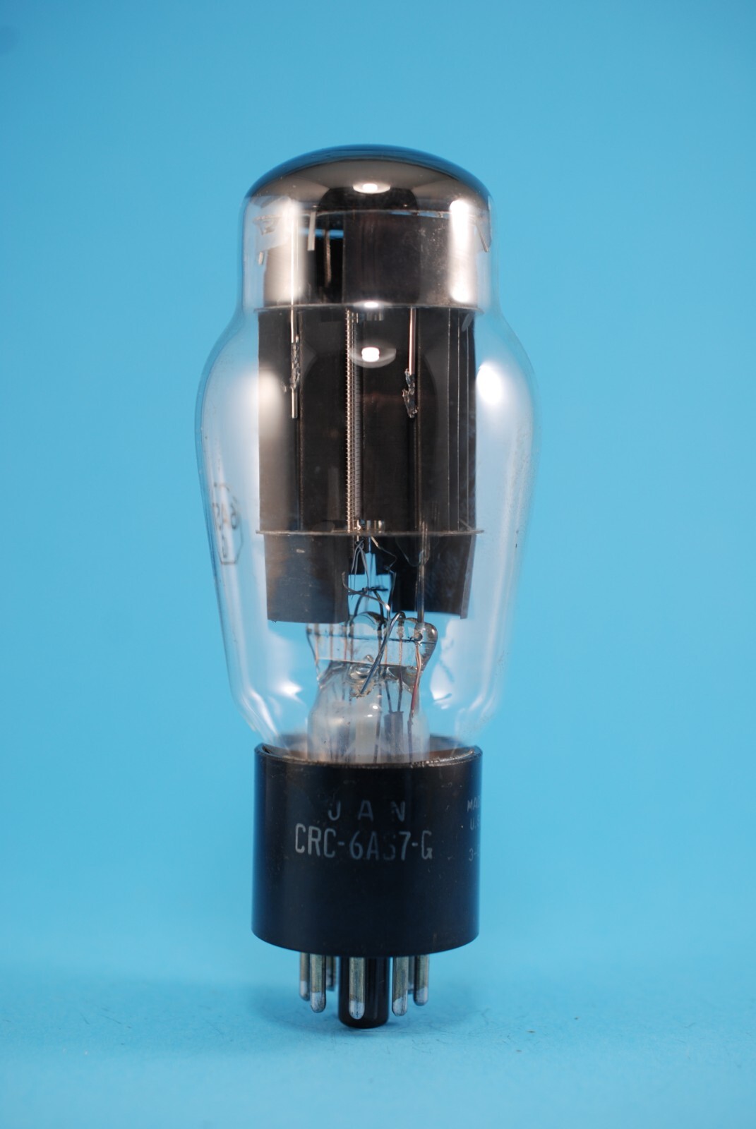 RCA JAN CRC 6AS7G Tested Double Triode Tube Valve rohre