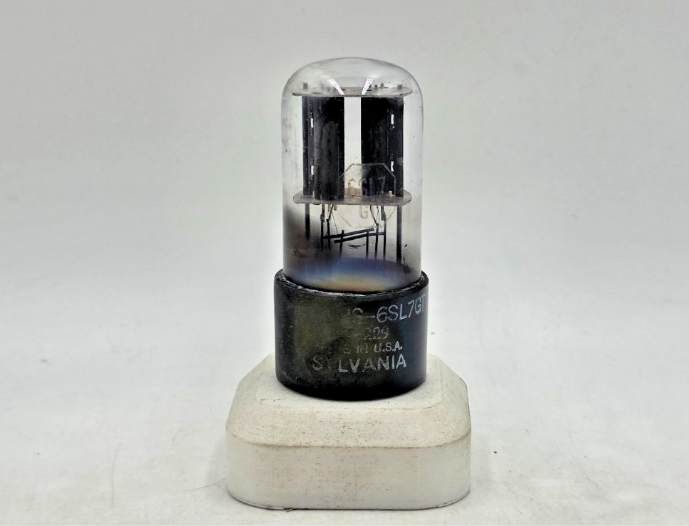 6SL7GT Sylvania JAN CHS Bottom D Balanced Tube (New Old Stock) 1 Year Warranty
