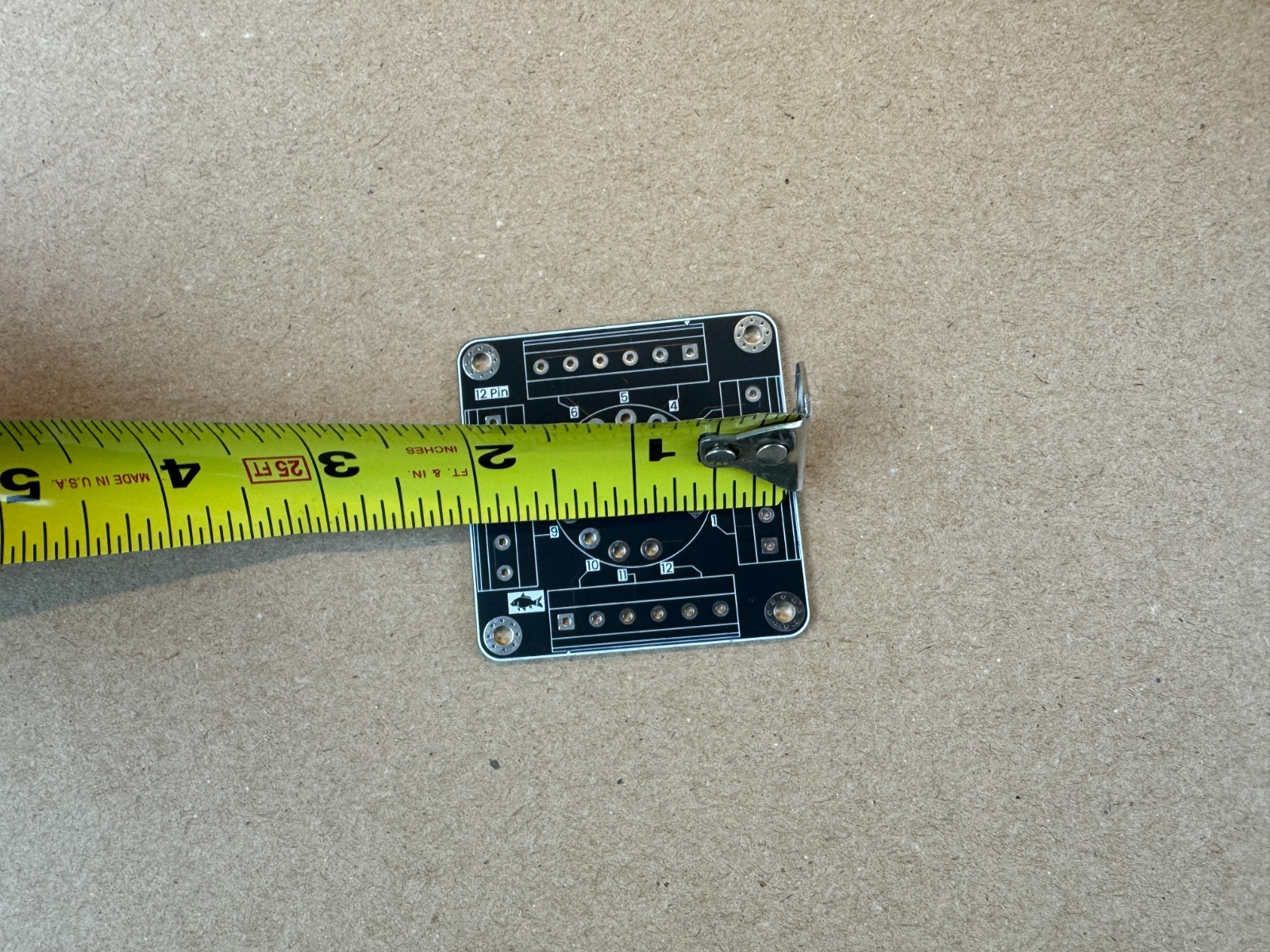 New 12-Pin Compactron Vacuum Tube Board Prototype Adapter Socket DIY Breadboard