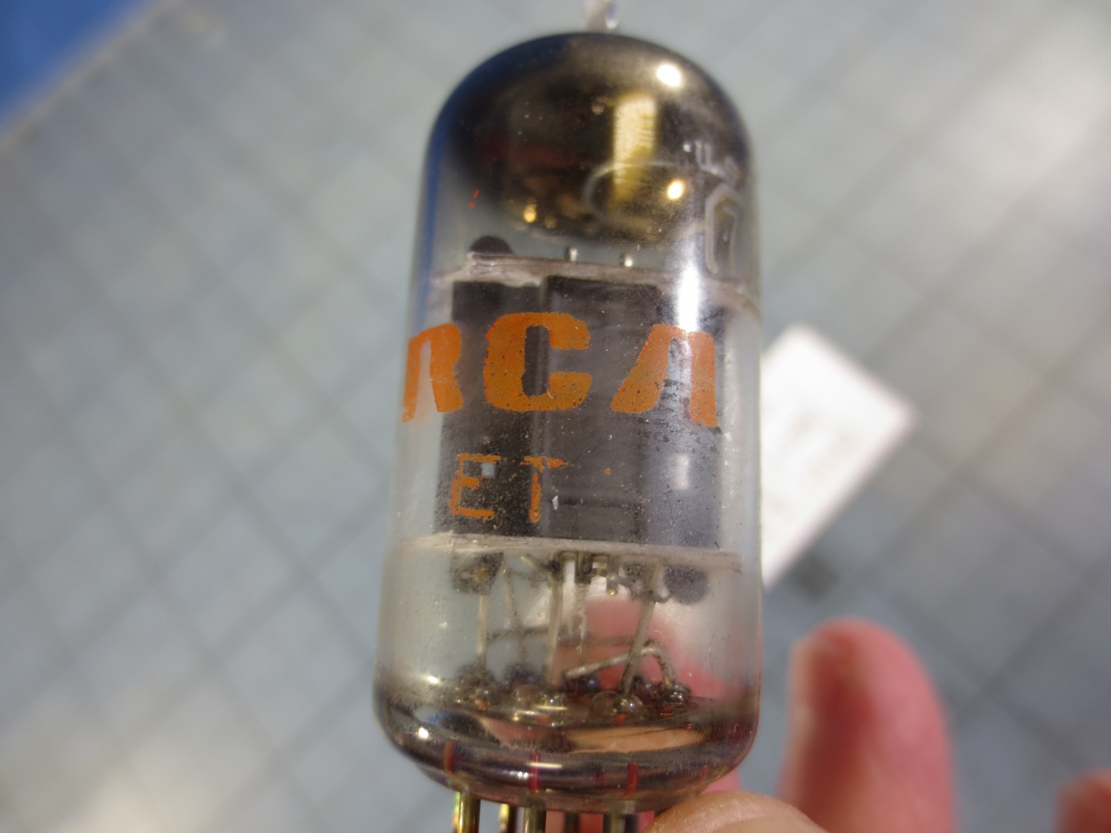 RCA 7025 12AX7 ECC83 Tube in box NOS (TESTED W/ TV-7D/U)