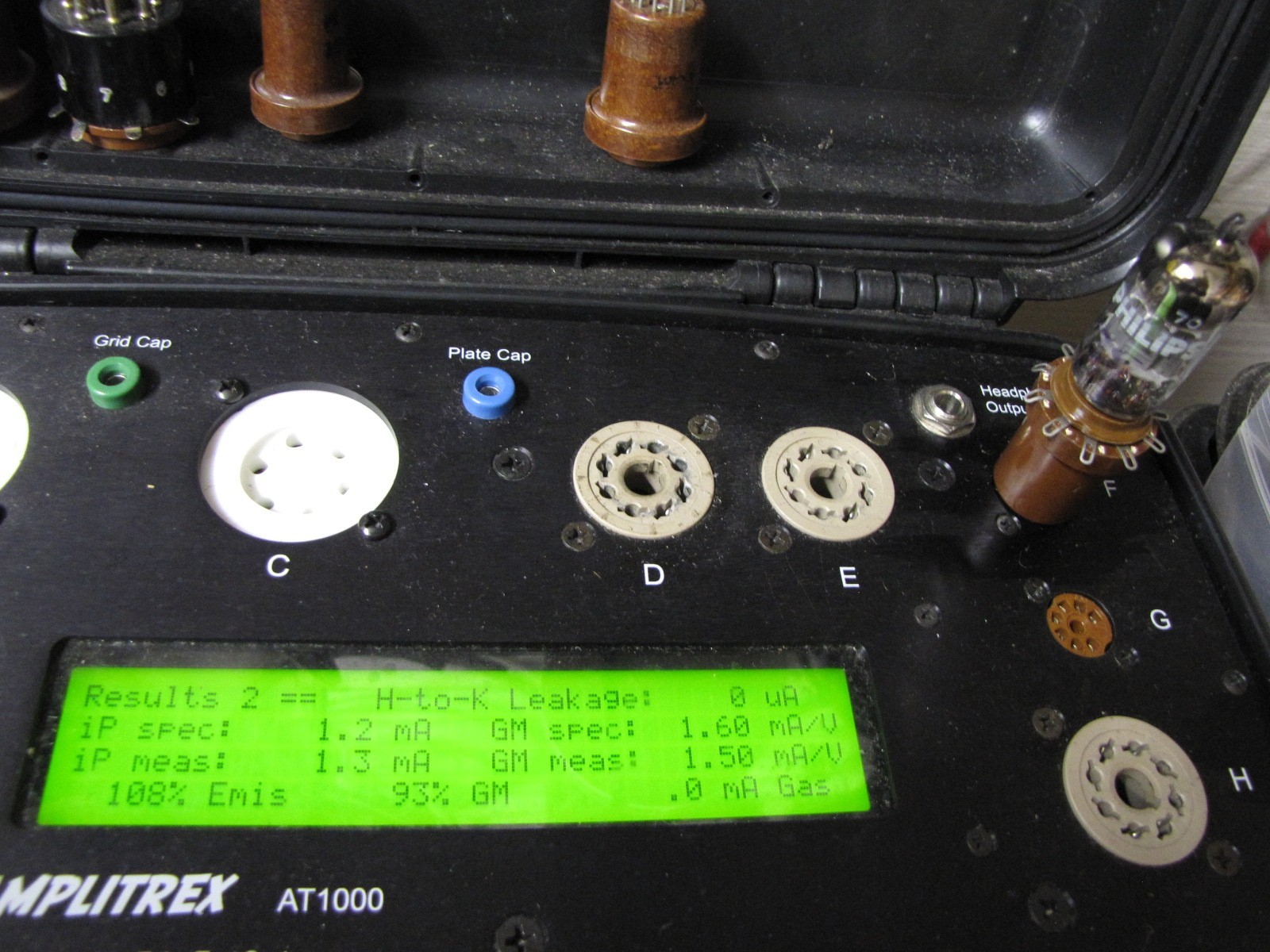 1975 Phillips / Mullard 6CA7 (quad) 7025 /12AX7 (three) MATCH SET !!!!!!