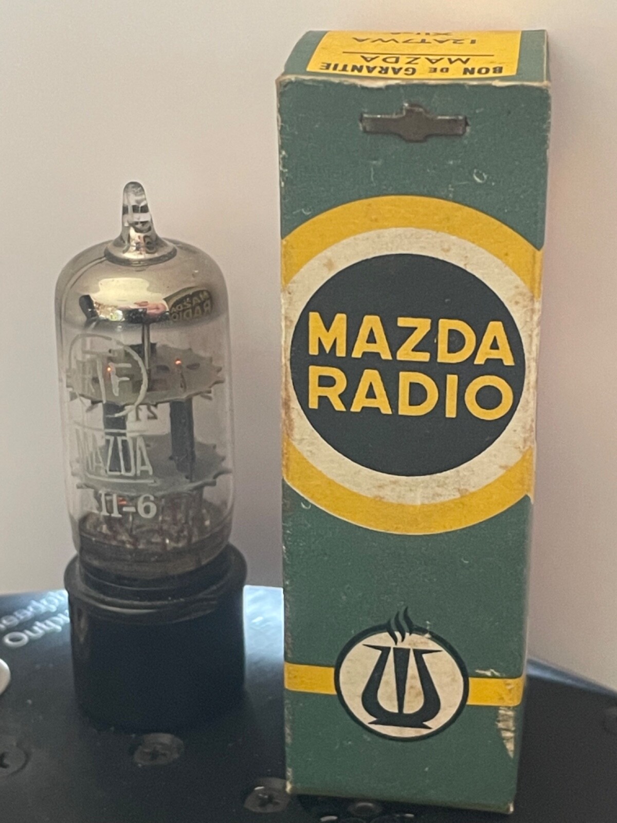 ULTRA RARE SEALED MAZDA ECC801S tube 12AT7WA 110% 112% AMPLITREX
