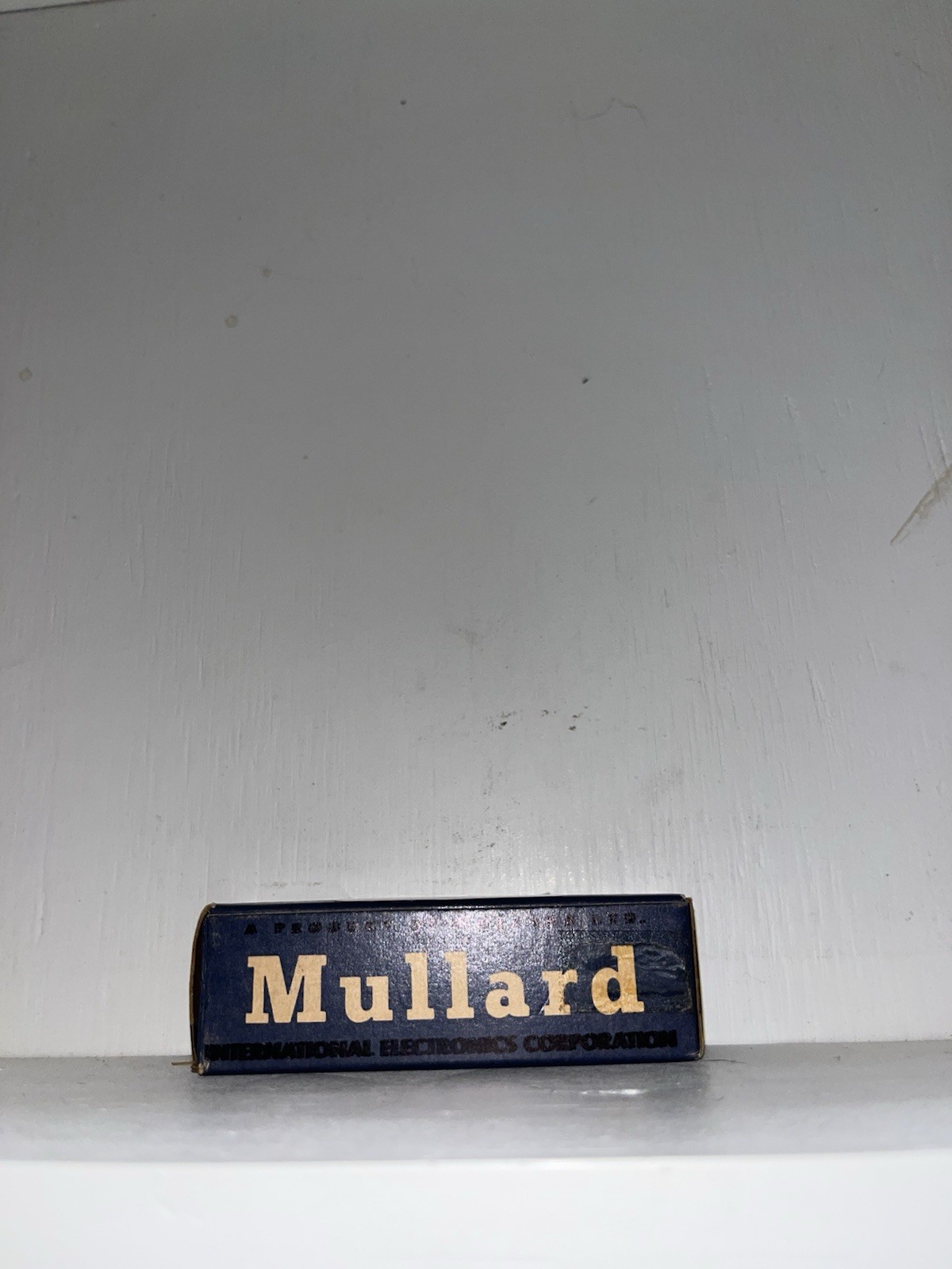 1 IEC By Mullard 6GW8/ECL86 Tube Made In Great Britain Tested Good