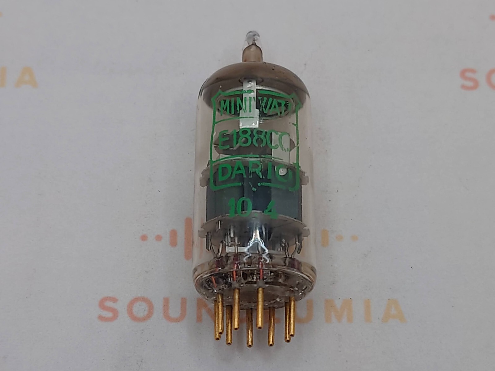 1x La Radiotechnique E188CC 7308 – Suresnes, FR 1963 – Dario Label – Tests NOS+