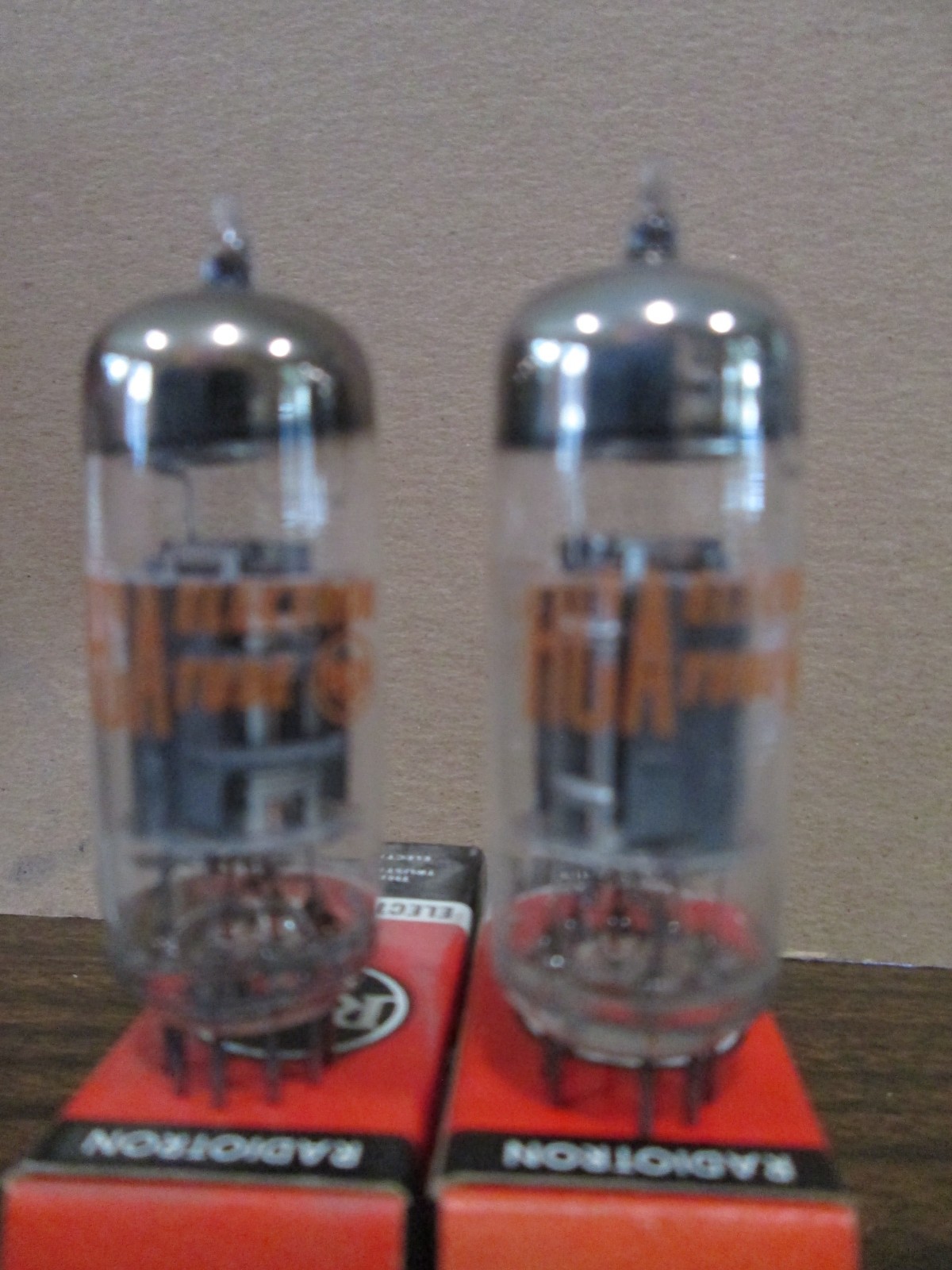 TWO NEW RCA 12BY7A HiFi Ham Radio Amp Vacuum Tubes IOB Matching Codes