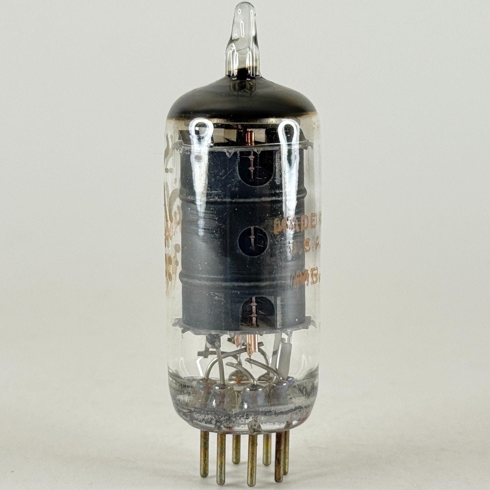 (1) Tested 1960 RCA 12EA6 Tube Black Plate and Box Date Code MB Pentode Tube (d)
