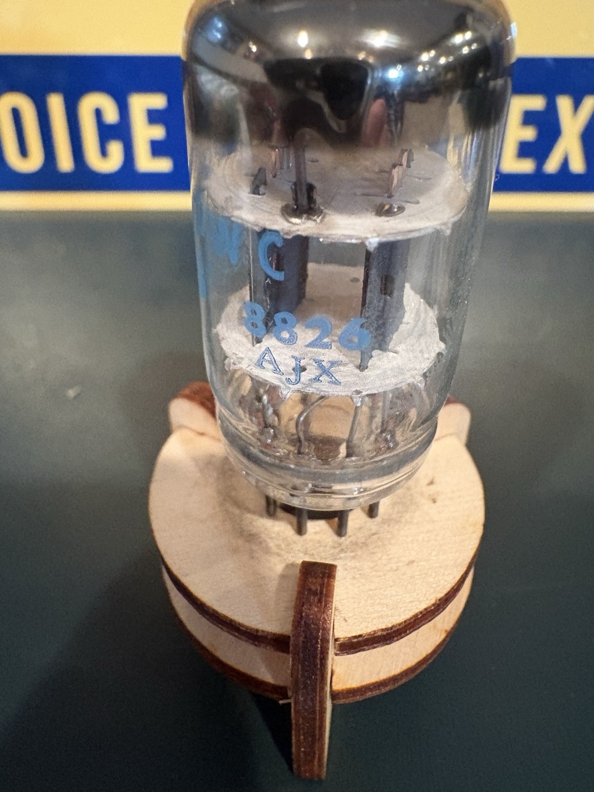 1988 Phillips ECG 12AT7 WC ECC81 Grey Plate Halo Get Tube TV7&Maxi Test NOS NIB