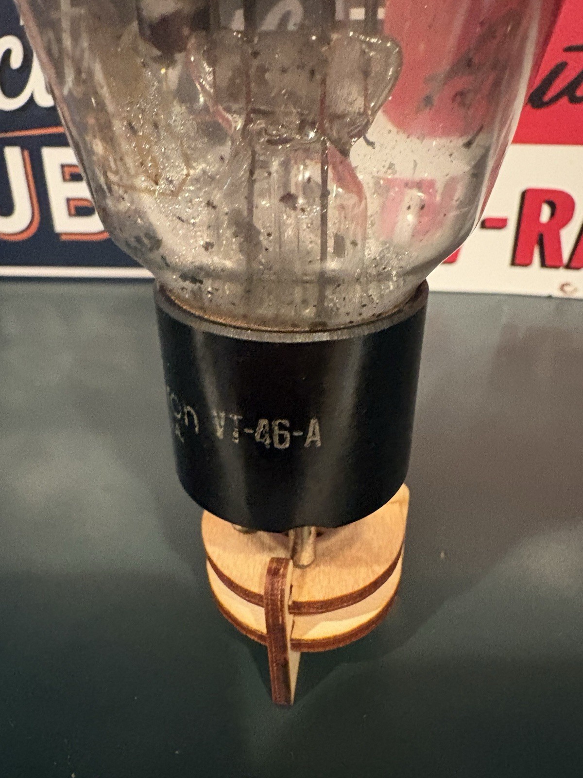 RCA Radiotron 866 866A VT-46-A Mercury Vacuum Tube TV7 tested ANOS 🌊