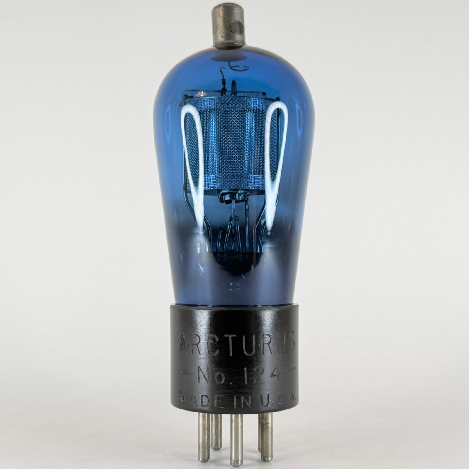 (1) Tested Arcturus Type 24 Tube Blue Arcturus Type 124 Globe Balloon Tube (c)