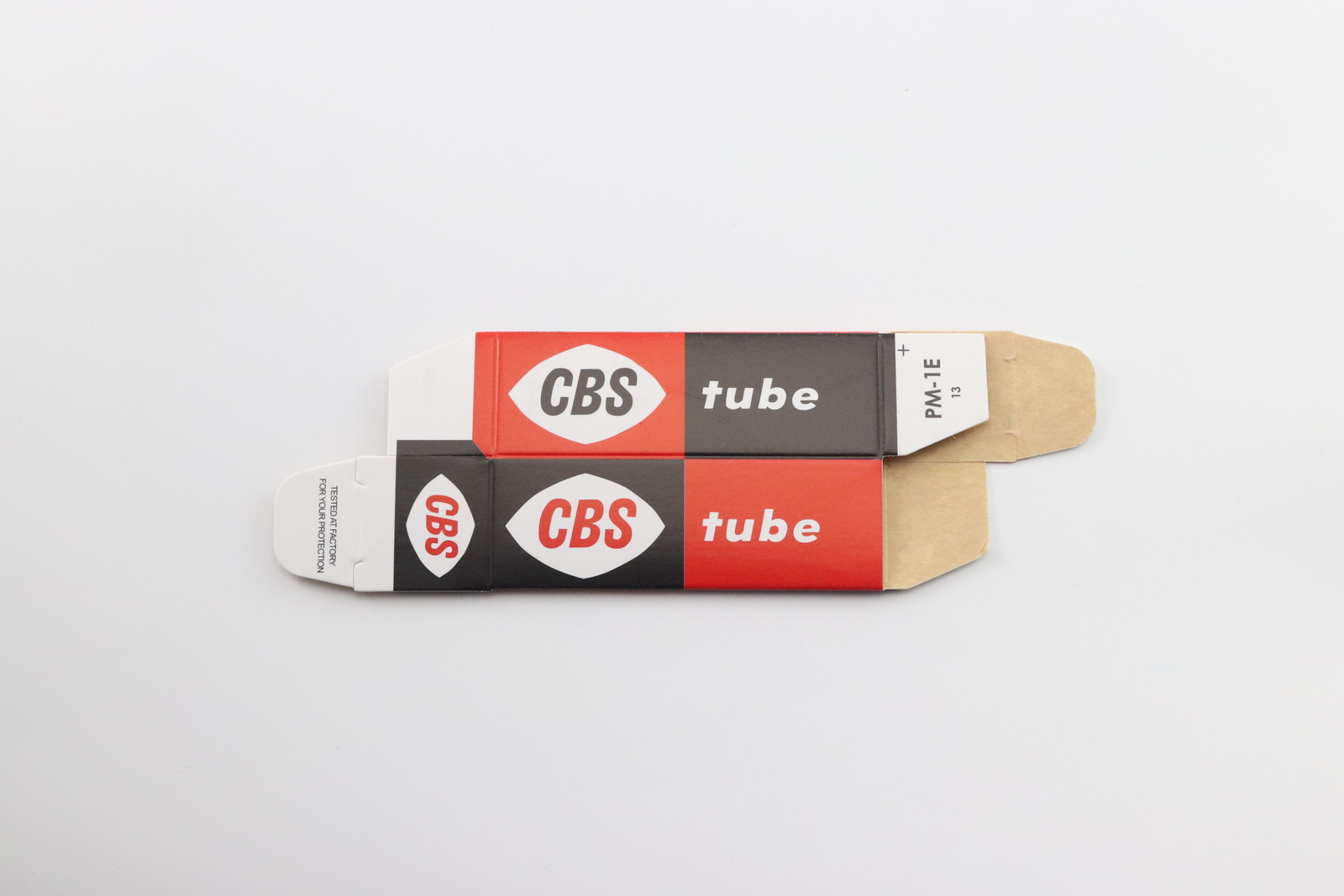 lot of 100 CBS TUBE BOX CARTON BOX FOR 12AU7 12AX7 12AT7 12AV7 12BH7 6X4 6DJ8
