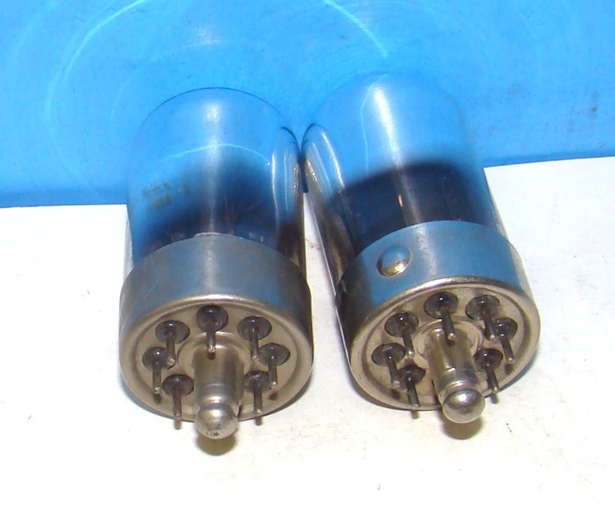 7F7 VT-189 Zenith loctal transoceanic vacuum tubes 2 valves radio tested 7F7