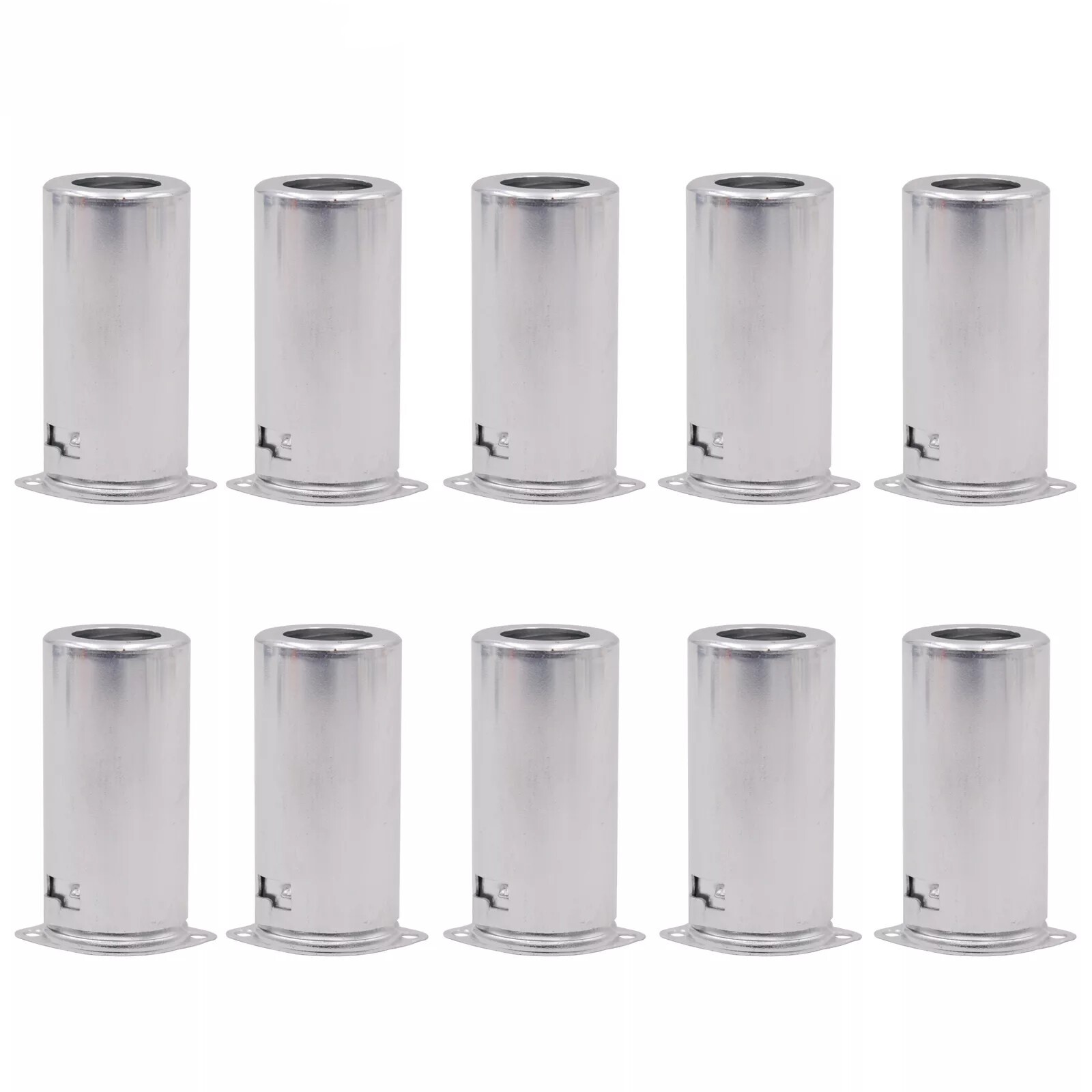 55mm Aluminum Tube Shield For 9PIN 12AX7 12AU7 12AT7 ECC82 ECC83 6922 Silver