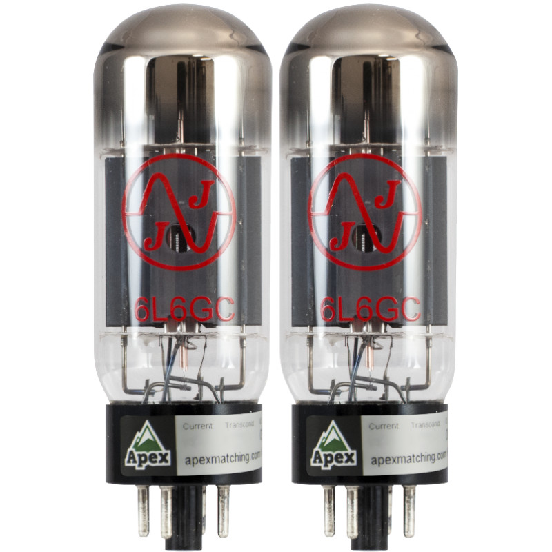 Vacuum Tube, 6L6GC, JJ Electronics, Apex Matched Pair, Power
