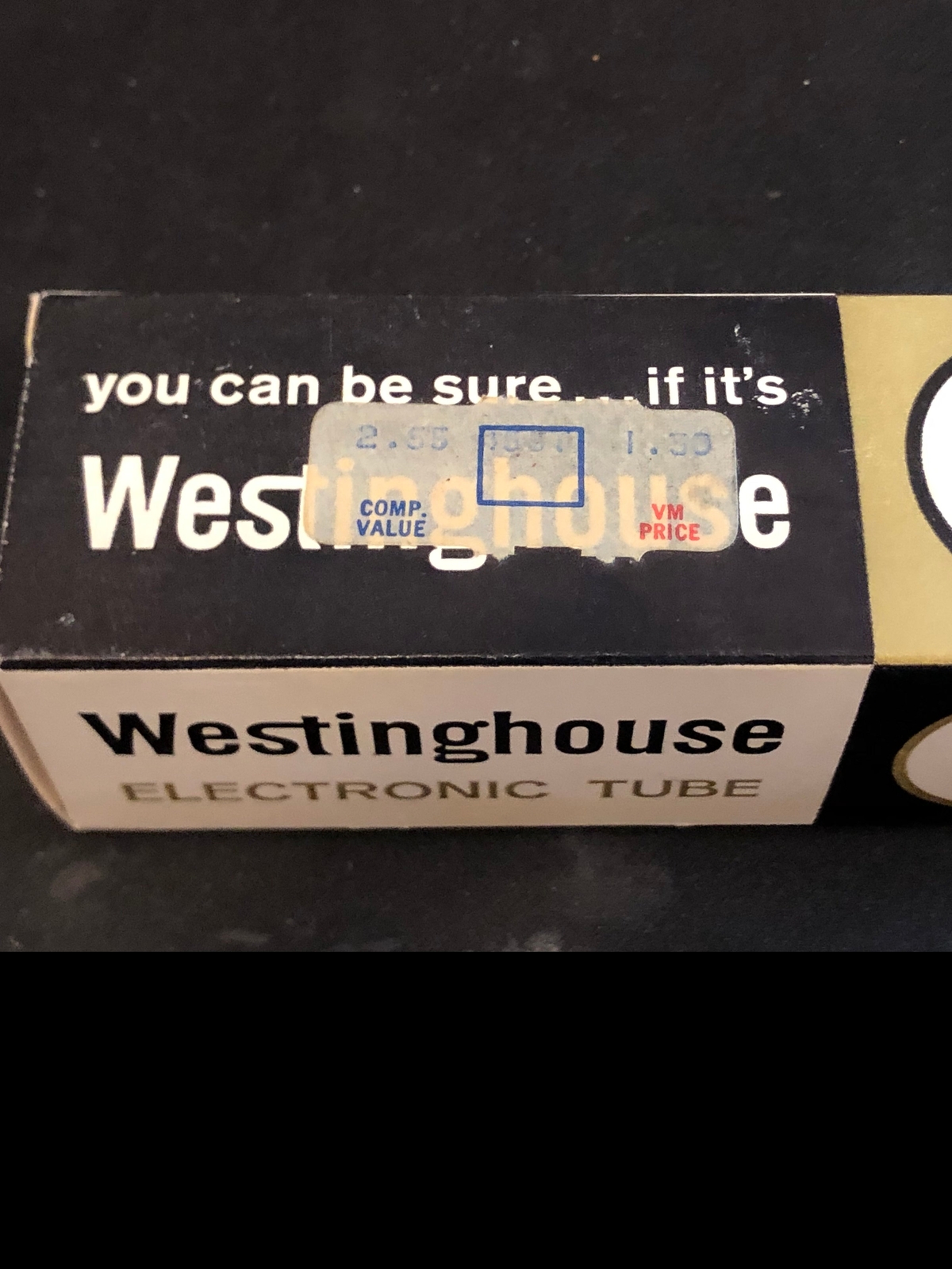 5U4GB / 5AS4A Westinghouse VACUUM TUBE – GUARANTEED
