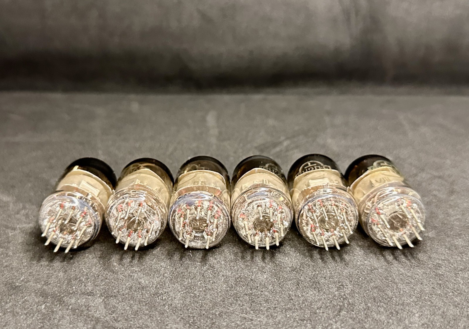 6 PCS 6N2P-E (~ECC83/~12AX7/6Н2П-Е) NEW DUAL TRIODE VACUUM TUBE SILVER ANODE
