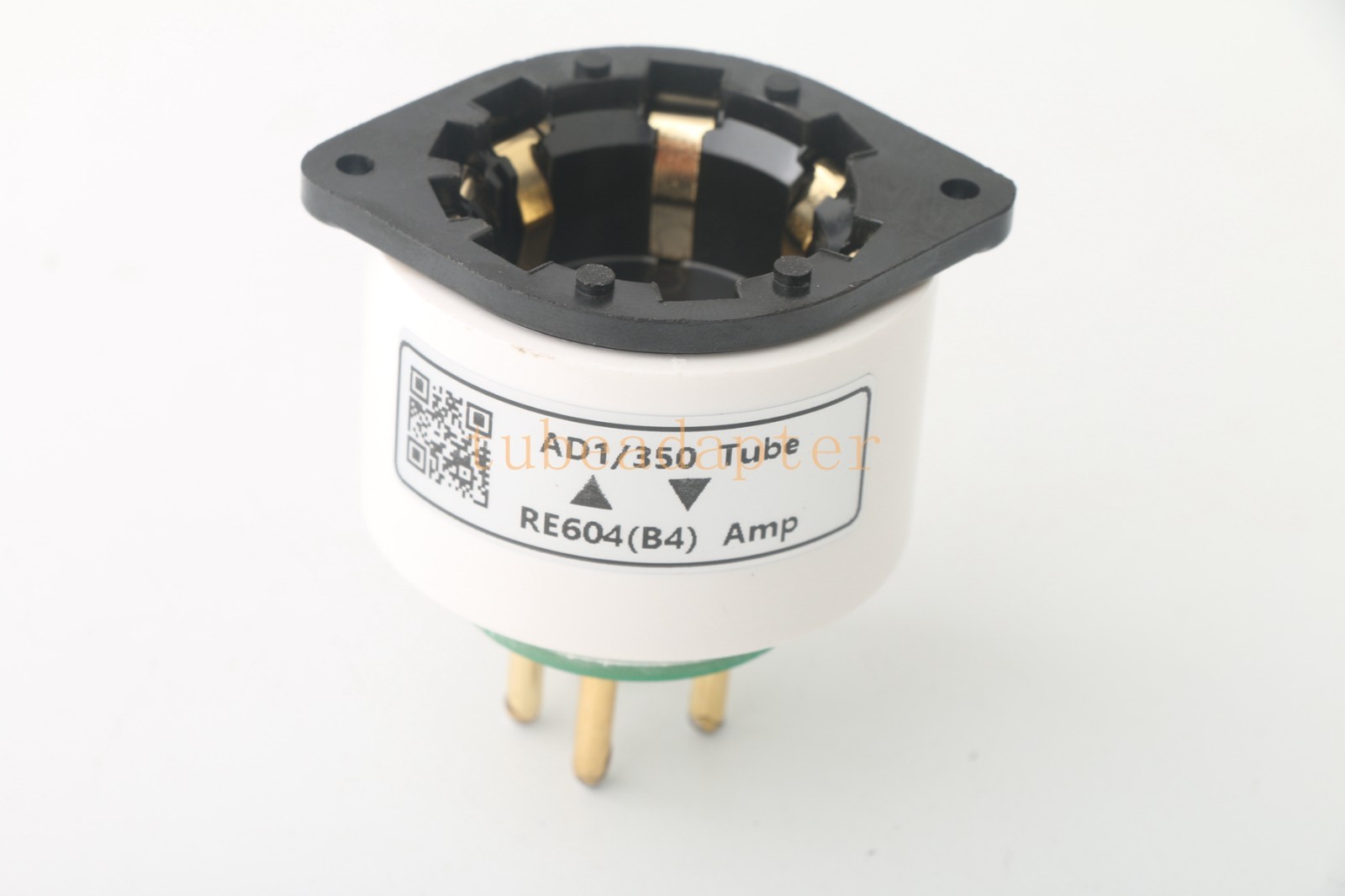 Pair 2pcs B4 RE604(amp socket) to AD1/350 tube converter adapter