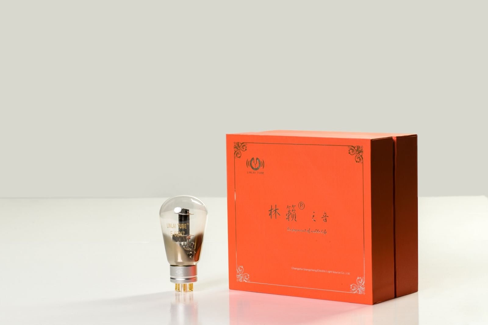 2pcs matched LINLAI vacuum tube E6SN7 Replace 6SN7/6H8C/6N8P/CV181/5692