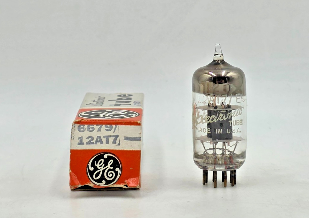 12AT7 / ECC81 GE Balanced Tube (New Old Stock) Test NEW 1 Year Warranty 6201