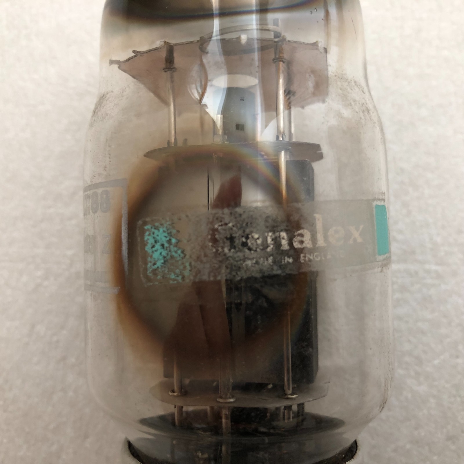 2 X Mullard Genalex KT 88 Vacuum Tube ( TEST )