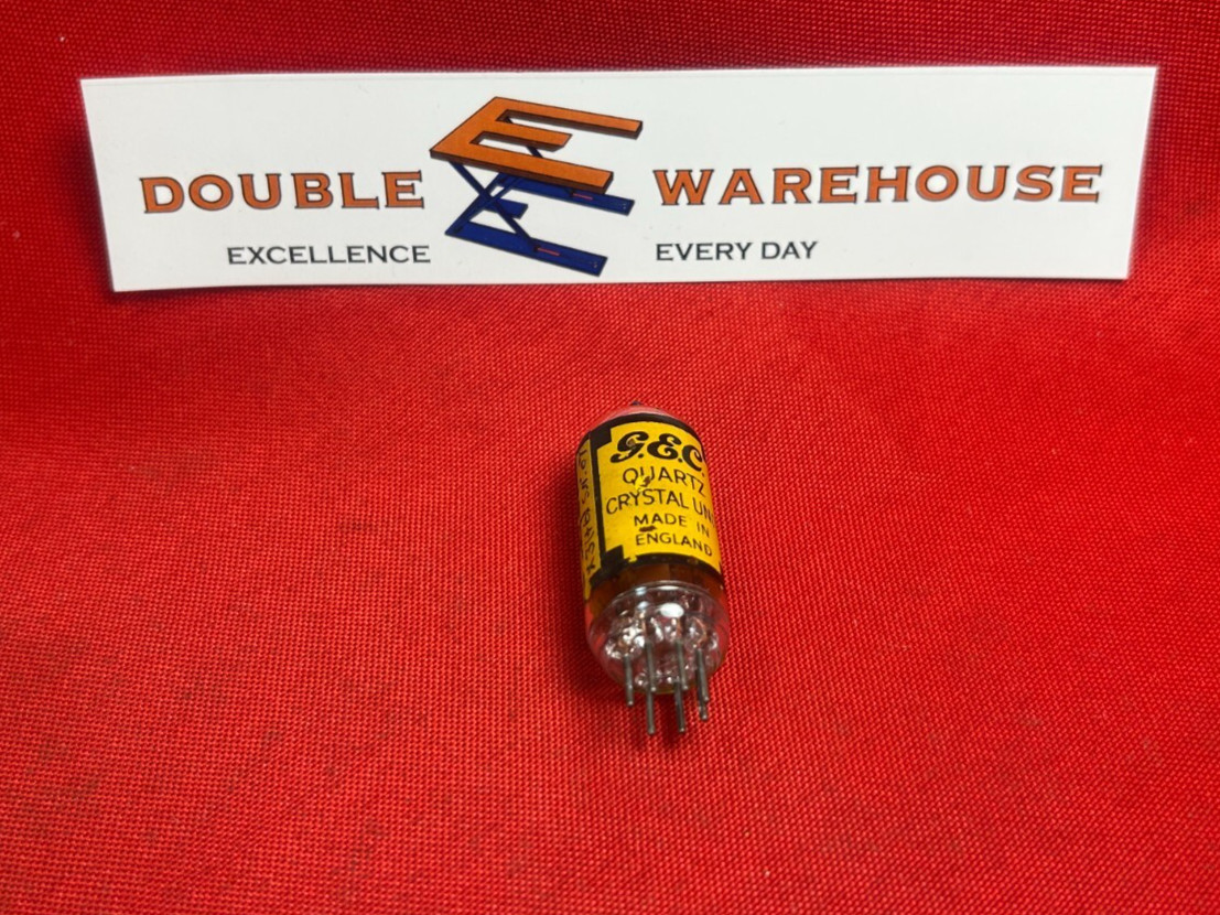 Vintage GEC Quartz Crystal Unit Vacuum Tube S.N. 196516 Type JCF/193