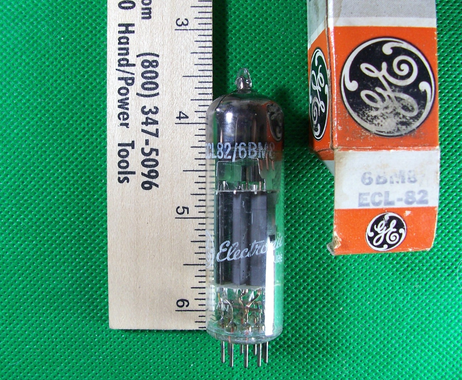 NOS NIB GE 6BM8 / ECL82 Vacuum Tubes UK Great Britain