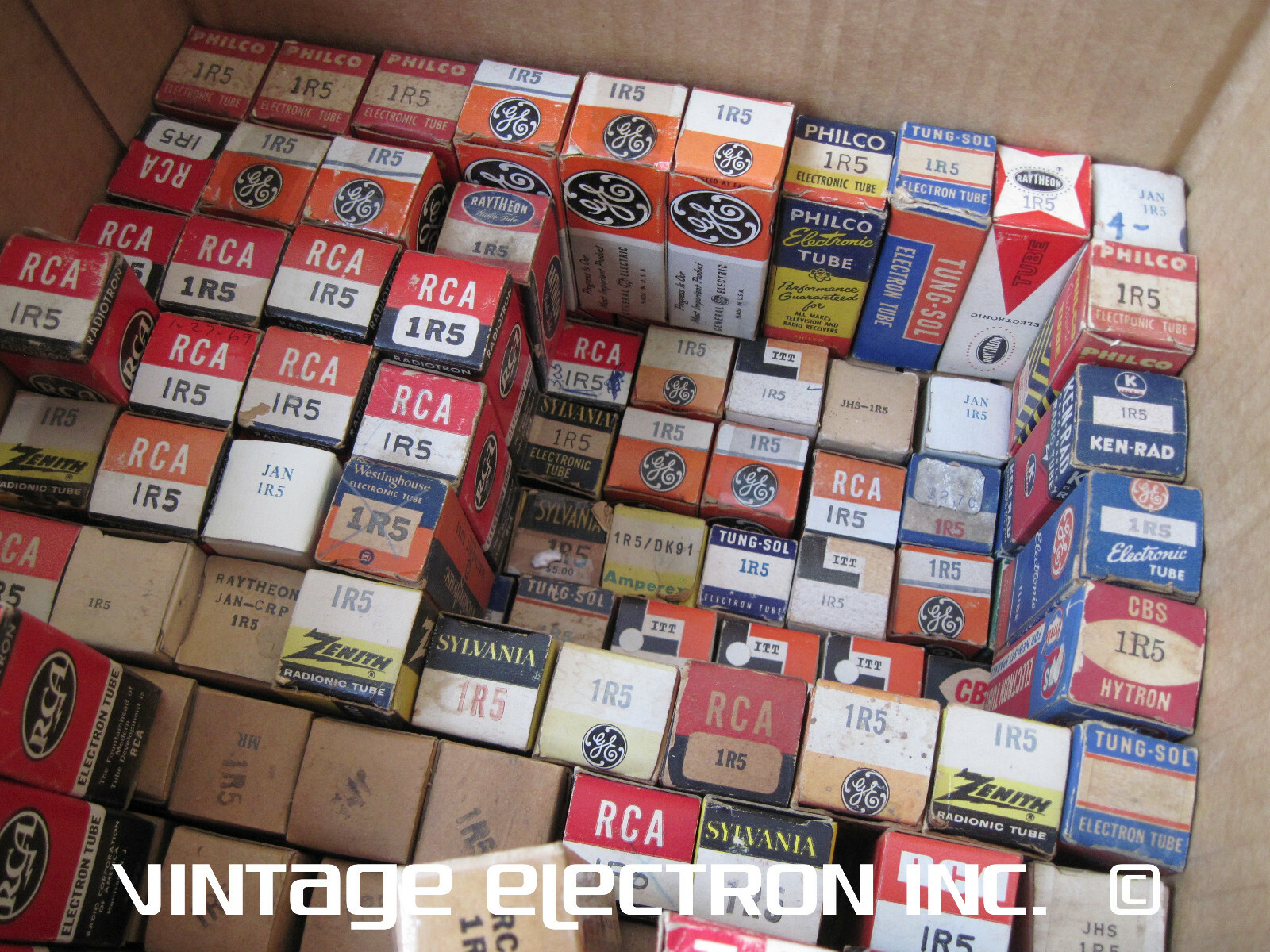 NOS 1R5 Vacuum Tubes – Various Brands – $5.88/ea (TESTED & GUARANTEED)