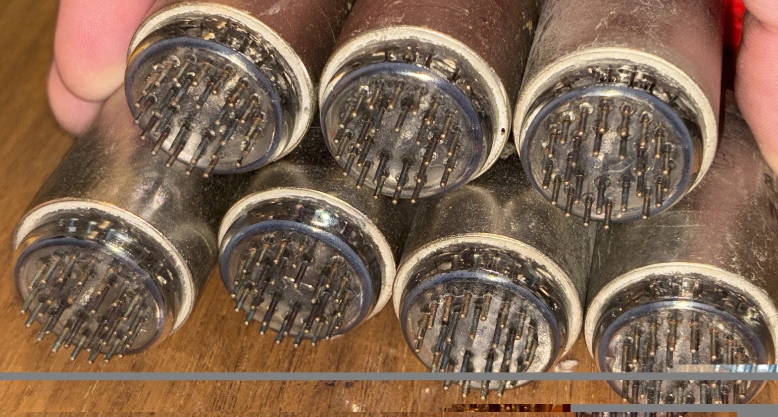 42 Burroughs Tubes 35 Nixie # B-5092-A & 7 BX-2004 Beam-X Switch Logic Counter