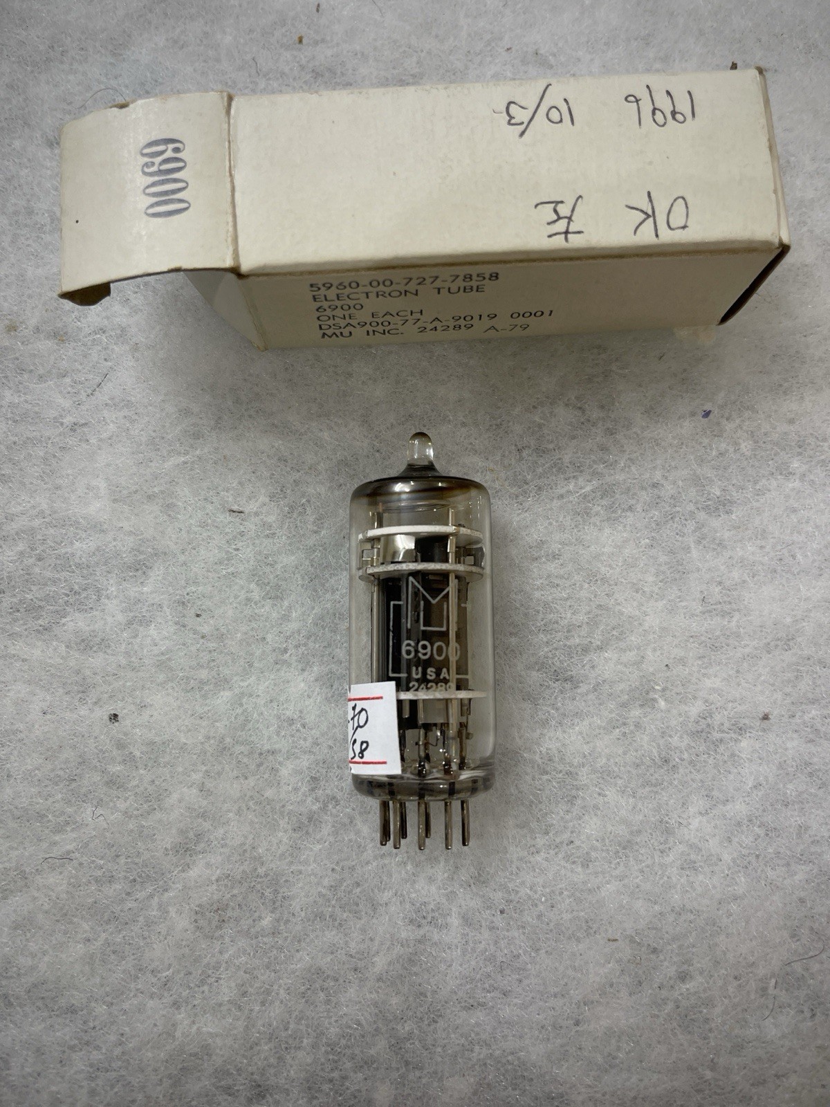 Bendix MU 6900 5687 7119 Black Plate Triple Mica Nos Tested Super Rare