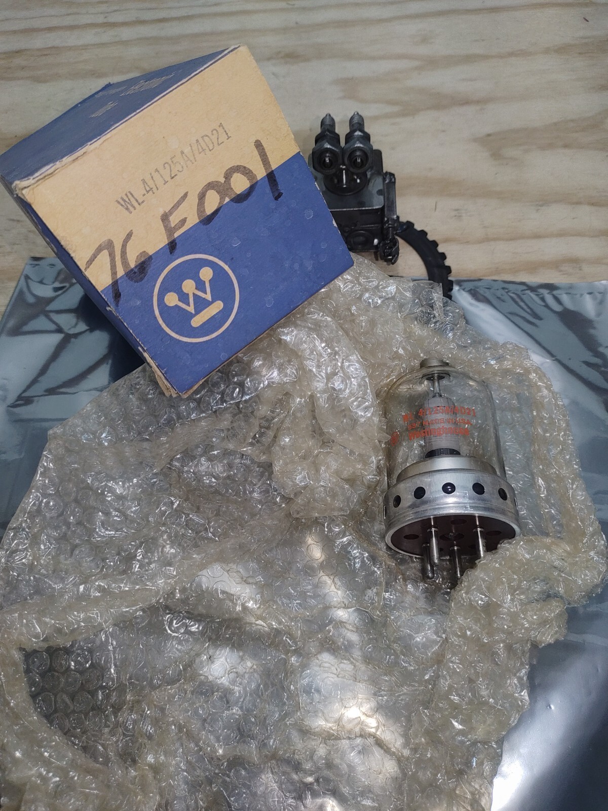 Westinghouse WL-4/125A/4D21 Electron Tube =NIB=