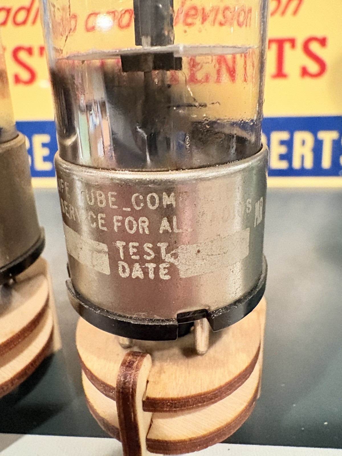 Match Pair NU National Union 6J5GT Black Plate Metal Tubes 539C Tested NOS 🔈