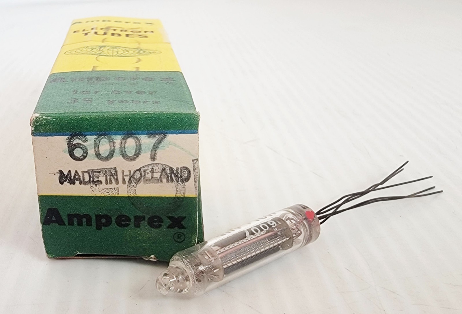 New Old Stock Amperex 6007 Amplifier Power Tube Made in Holland